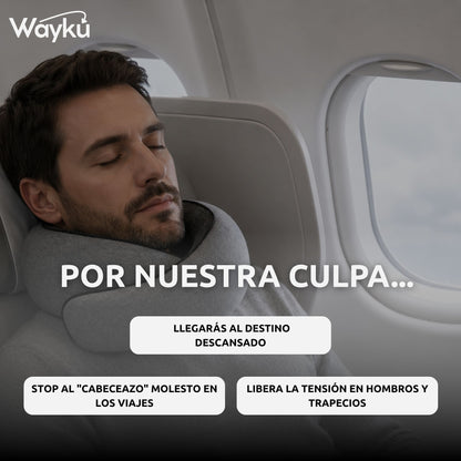 Almohada de Viaje Viscoelástica