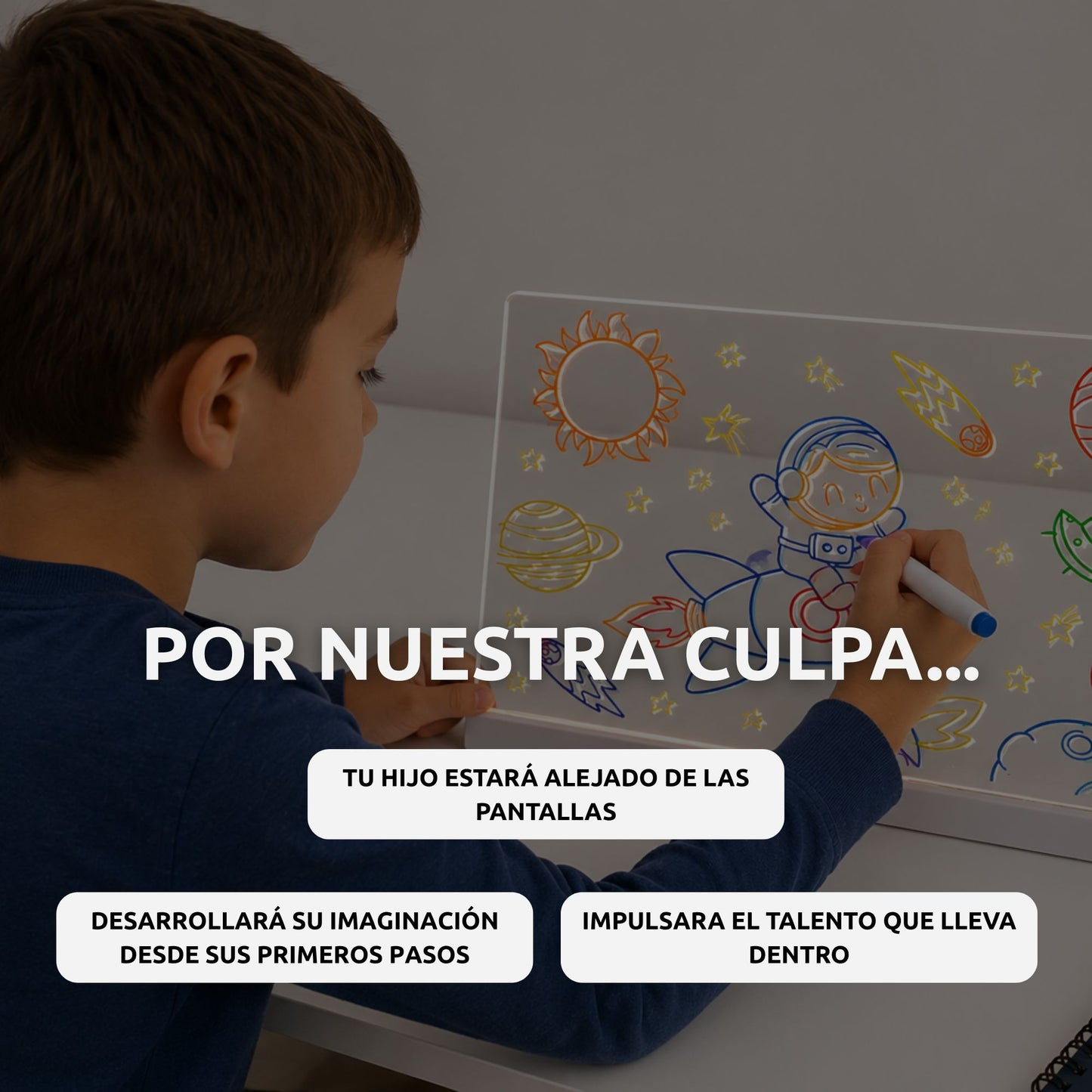 Pizarra LED