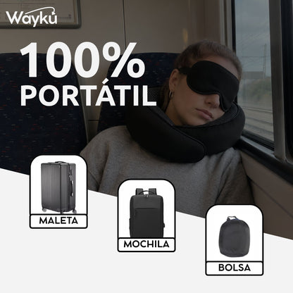 Almohada de Viaje Viscoelástica
