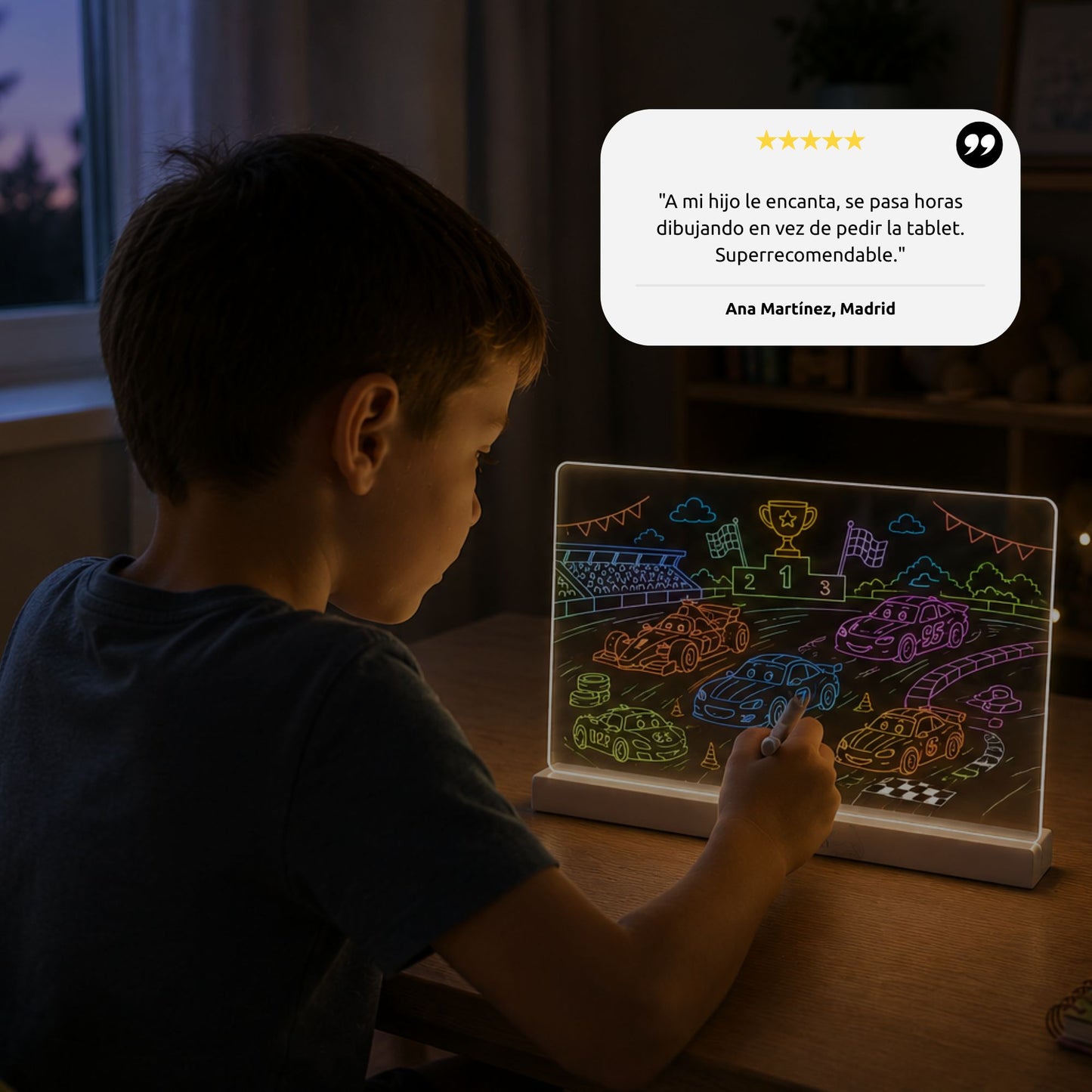 Pizarra LED